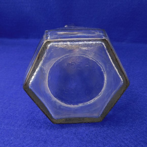 Pair of Vintage Heavy Glass Decanters 12" - Picture 7 of 7